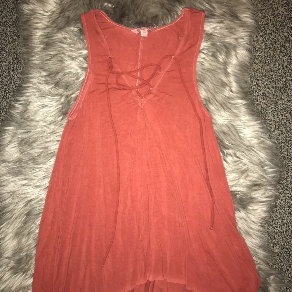 American Eagle tie front  tank
